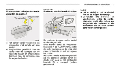 2007-2008 Hyundai Getz Gebruikershandleiding | Nederlands