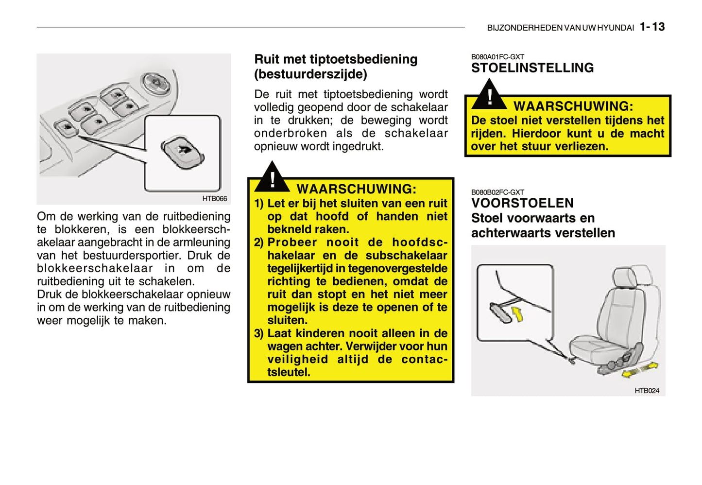 2007-2008 Hyundai Getz Gebruikershandleiding | Nederlands