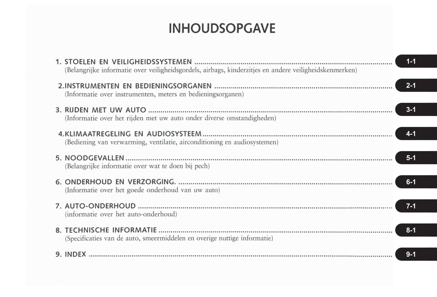 2006-2011 Chevrolet Epica Gebruikershandleiding | Nederlands