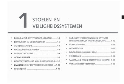 2006-2011 Chevrolet Epica Gebruikershandleiding | Nederlands