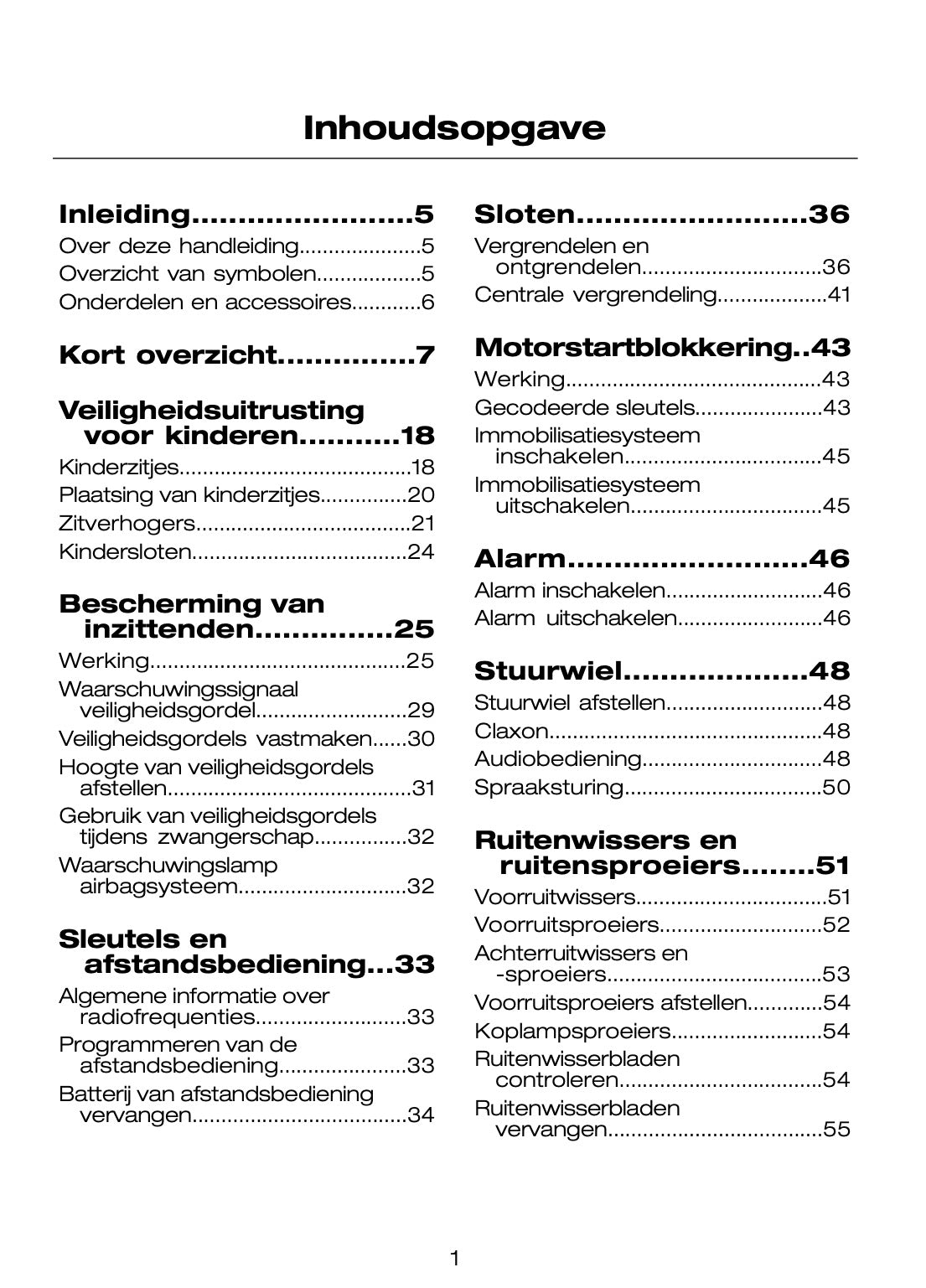 2005-2007 Ford Mondeo Gebruikershandleiding | Nederlands