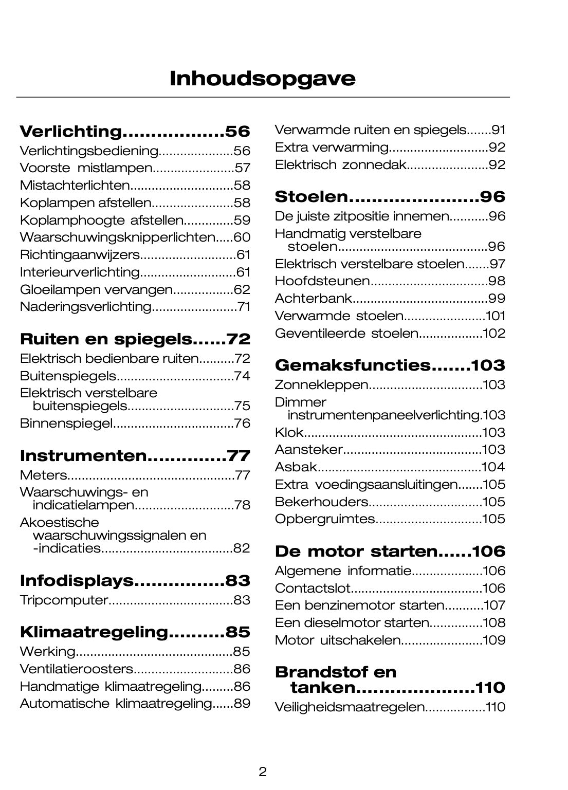 2005-2007 Ford Mondeo Gebruikershandleiding | Nederlands