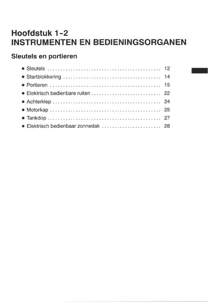 1999-2002 Toyota Celica Owner's Manual | Dutch