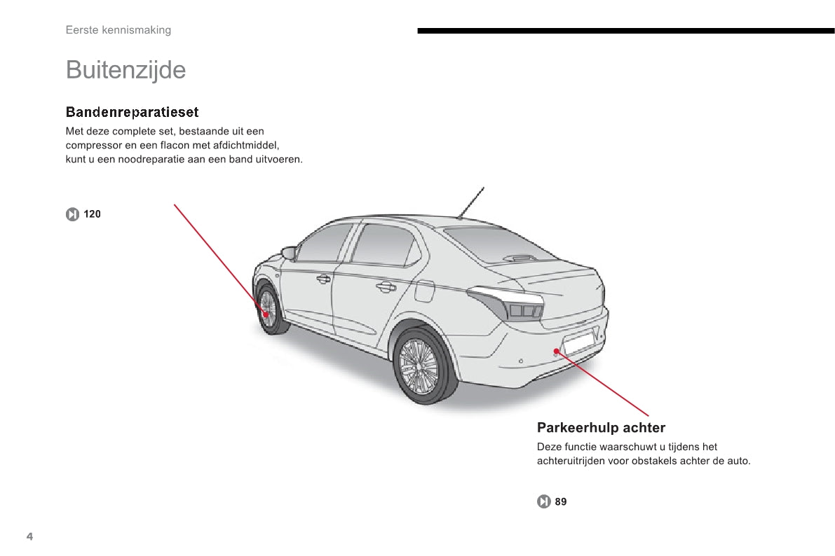 2012-2014 Citroën C-Elysée Gebruikershandleiding | Nederlands