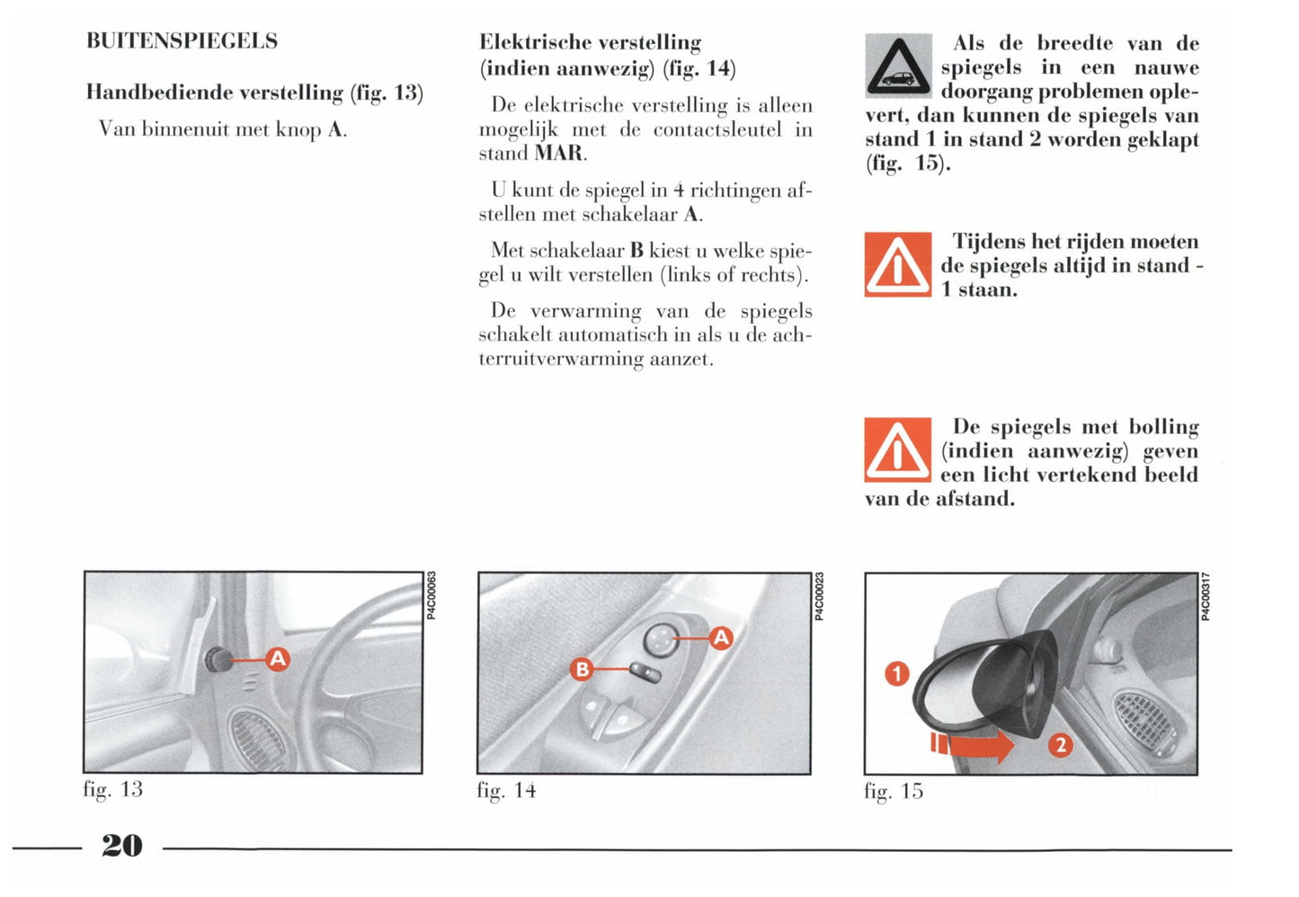 1996-2003 Lancia YPsilon Gebruikershandleiding | Nederlands