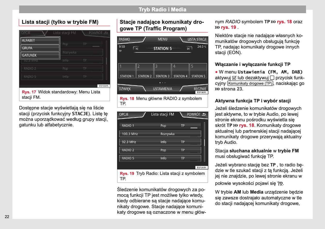 Seat Navi System Plus Instrukcja obsługi 2013 - 2017