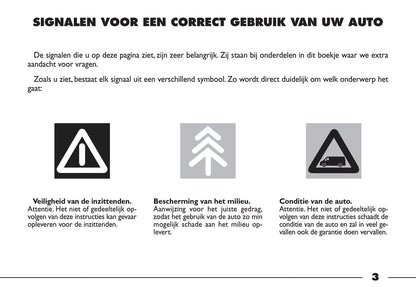 2000-2001 Fiat Ducato Gebruikershandleiding | Nederlands