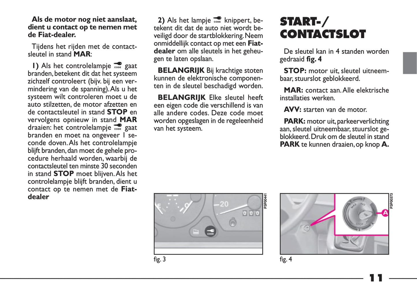 2000-2001 Fiat Ducato Gebruikershandleiding | Nederlands