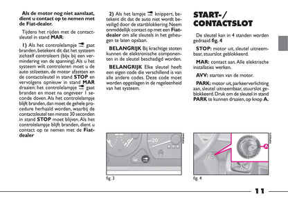 2000-2001 Fiat Ducato Gebruikershandleiding | Nederlands