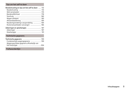 2017-2018 Skoda Fabia Owner's Manual | Dutch