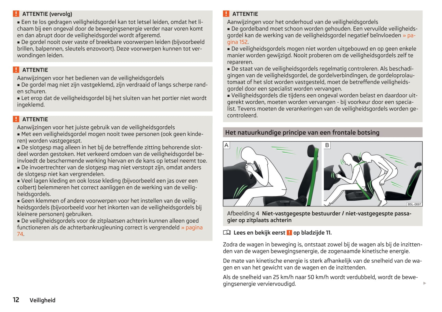 2017-2018 Skoda Fabia Owner's Manual | Dutch