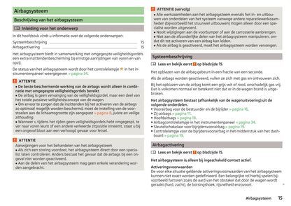 2017-2018 Skoda Fabia Owner's Manual | Dutch