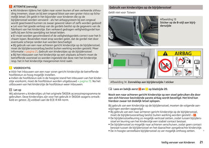 2017-2018 Skoda Fabia Owner's Manual | Dutch