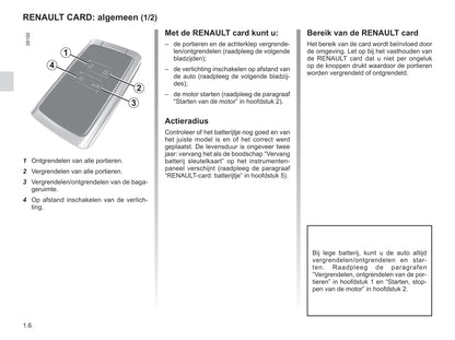 2015-2016 Renault Kadjar Owner's Manual | Dutch