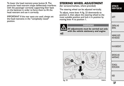 2012-2013 Fiat 500 Bedienungsanleitung | Englisch