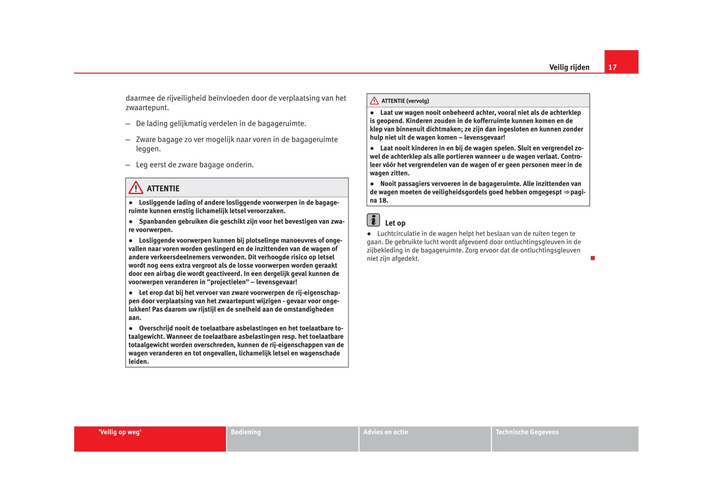 2012-2013 Seat Exeo Owner's Manual | Dutch