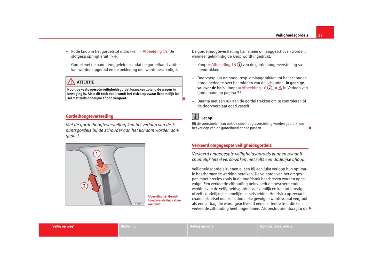 2012-2013 Seat Exeo Owner's Manual | Dutch