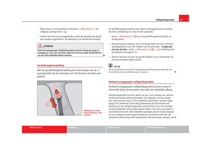 2012-2013 Seat Exeo Owner's Manual | Dutch