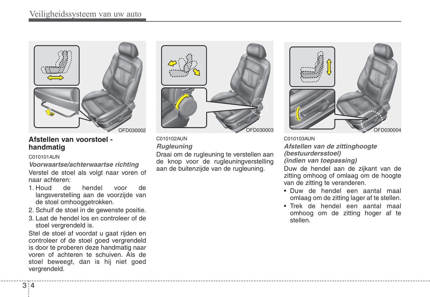 2010-2011 Hyundai i30 Gebruikershandleiding | Nederlands