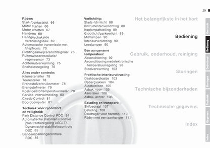 2000-2003 BMW 3 Series Cabrio Bedienungsanleitung | Niederländisch