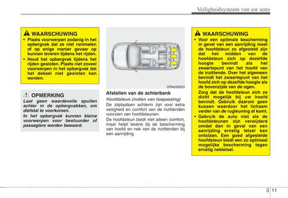 2011-2012 Kia Picanto Owner's Manual | Dutch