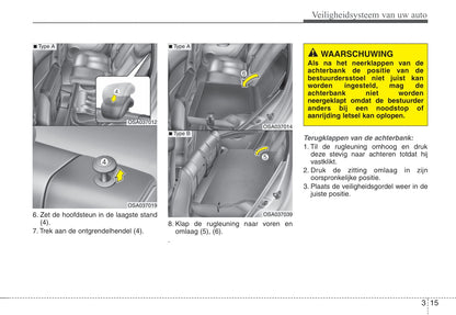 2011-2012 Kia Picanto Owner's Manual | Dutch