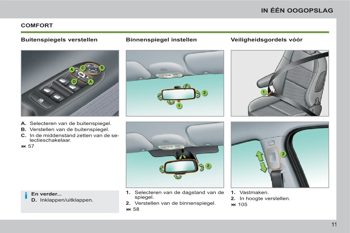 2011-2014 Peugeot 207/207 SW/207 SW Outdoor Owner's Manual | Dutch