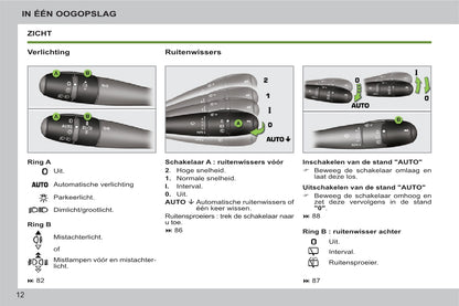 2011-2014 Peugeot 207/207 SW/207 SW Outdoor Owner's Manual | Dutch