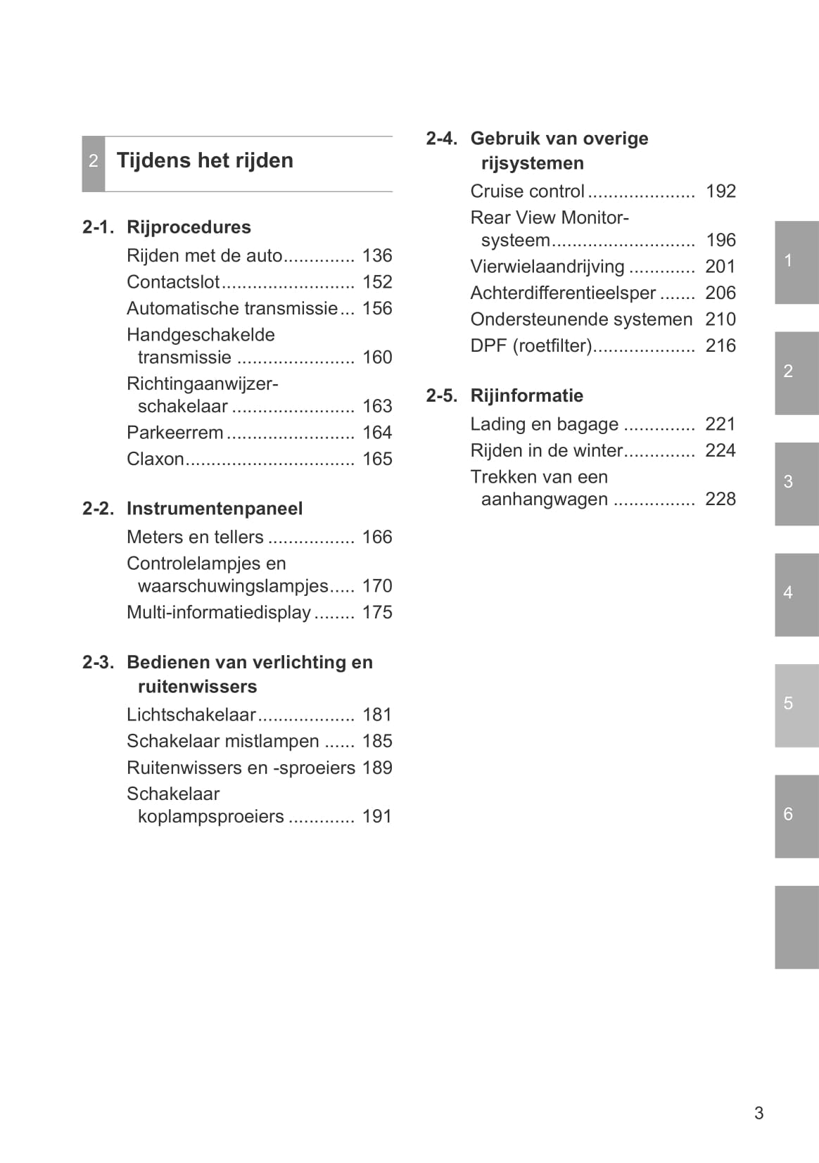 2011-2012 Toyota Hilux Owner's Manual | Dutch