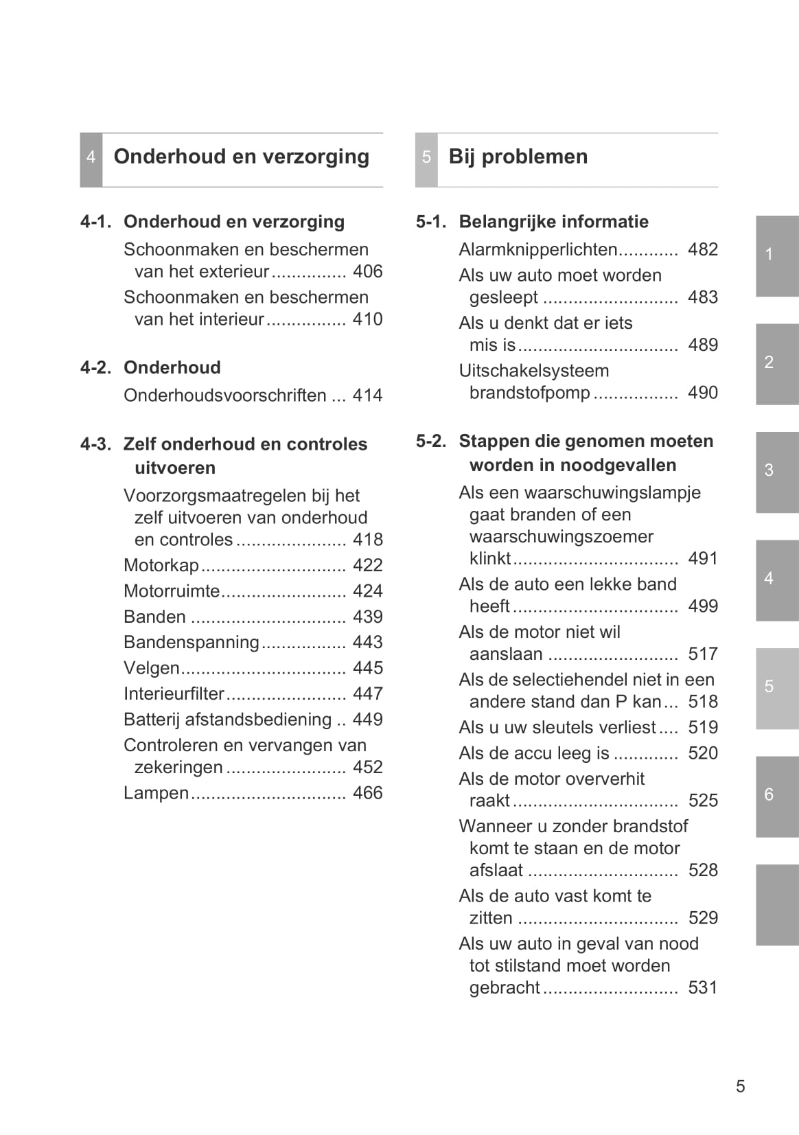 2011-2012 Toyota Hilux Owner's Manual | Dutch