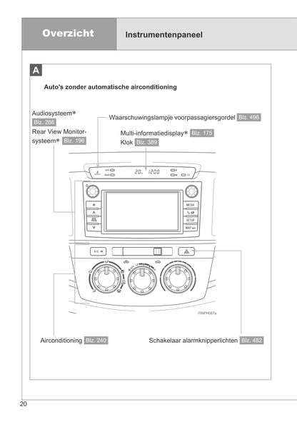 2011-2012 Toyota Hilux Owner's Manual | Dutch