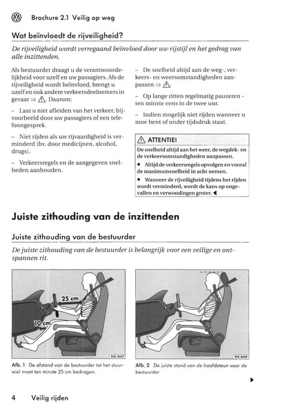 2008-2012 Volkswagen Golf Owner's Manual | Dutch