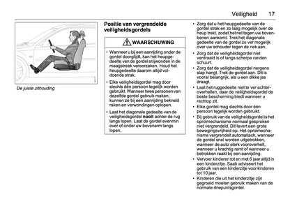 2008-2012 Saab 9-3 Owner's Manual | Dutch