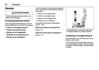 2008-2012 Saab 9-3 Owner's Manual | Dutch