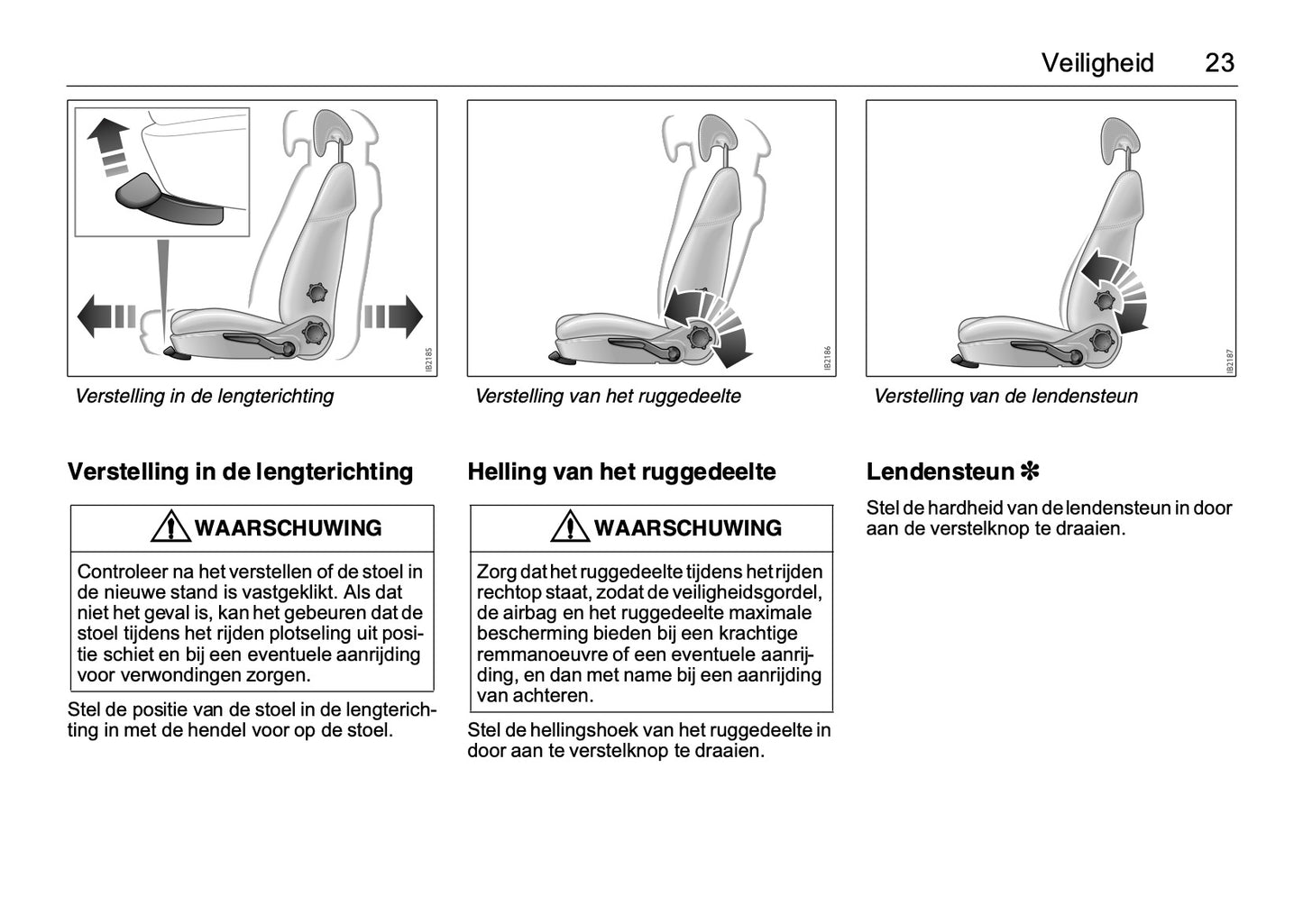 2008-2012 Saab 9-3 Owner's Manual | Dutch