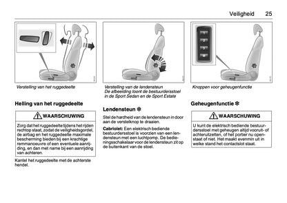 2008-2012 Saab 9-3 Owner's Manual | Dutch