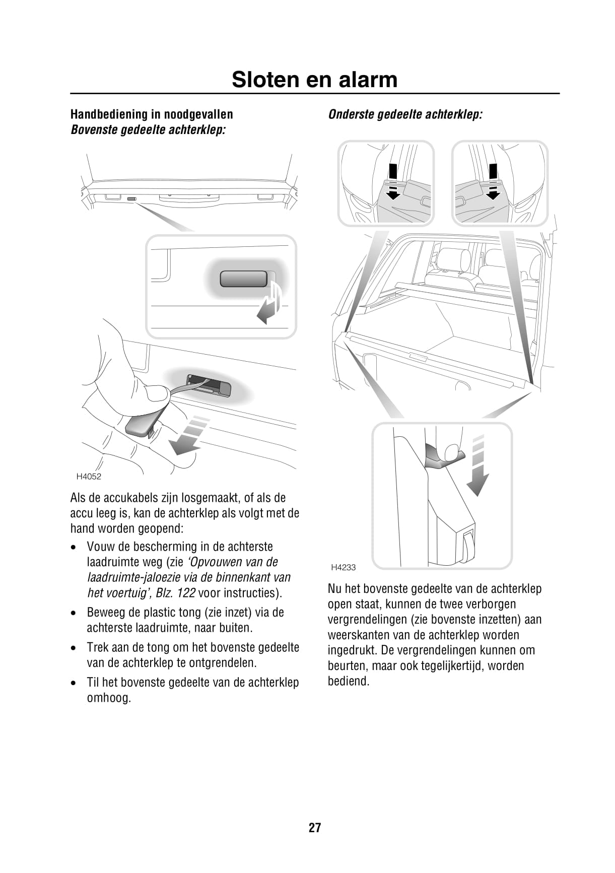 2002-2003 Land Rover Range Rover Owner's Manual | Dutch