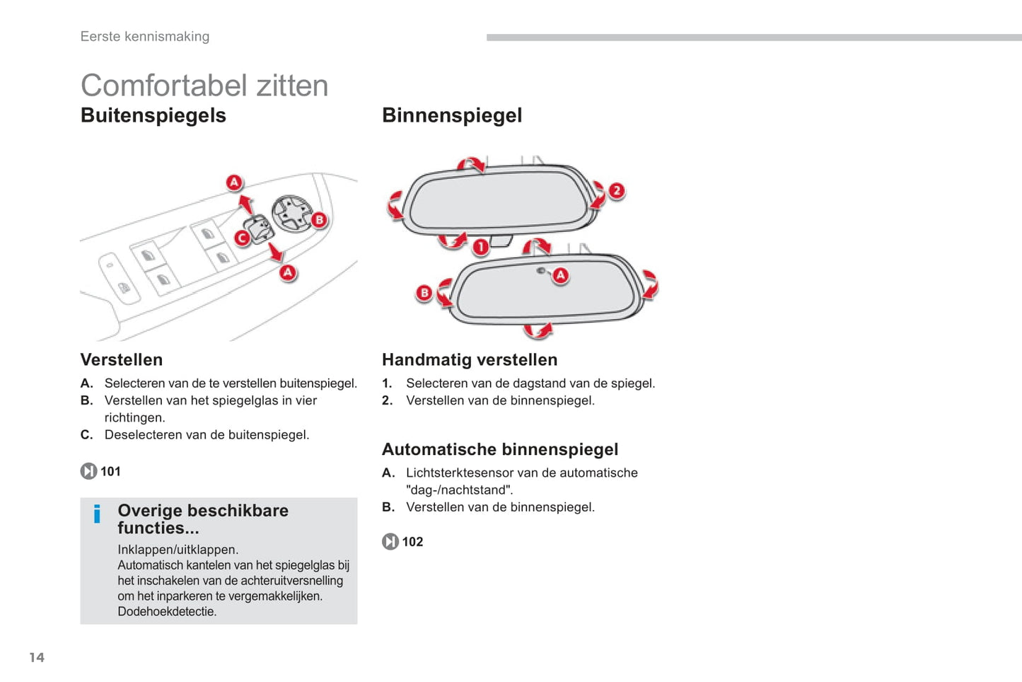 2013-2014 Citroën C4 Picasso/Grand C4 Picasso Gebruikershandleiding | Nederlands