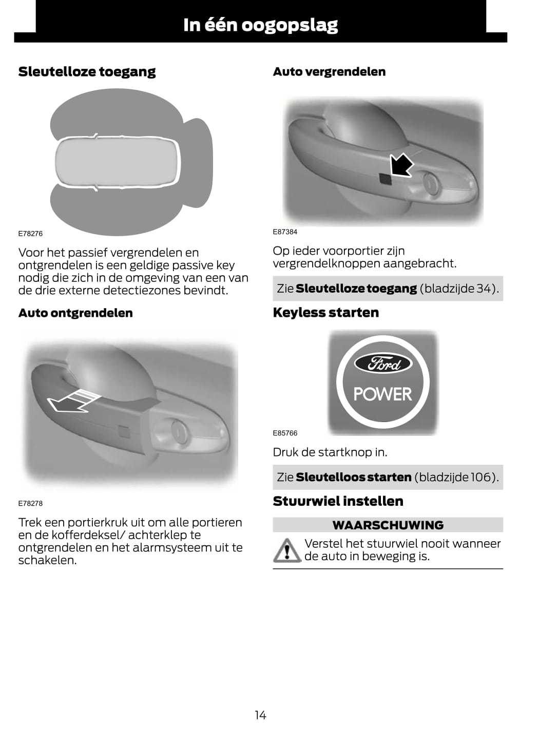 2011-2013 Ford Kuga Owner's Manual | Dutch