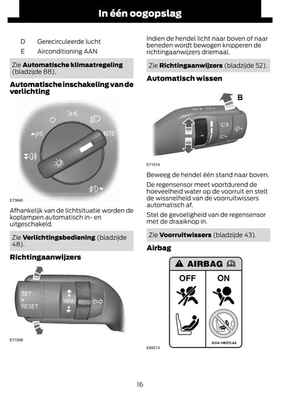 2011-2013 Ford Kuga Owner's Manual | Dutch