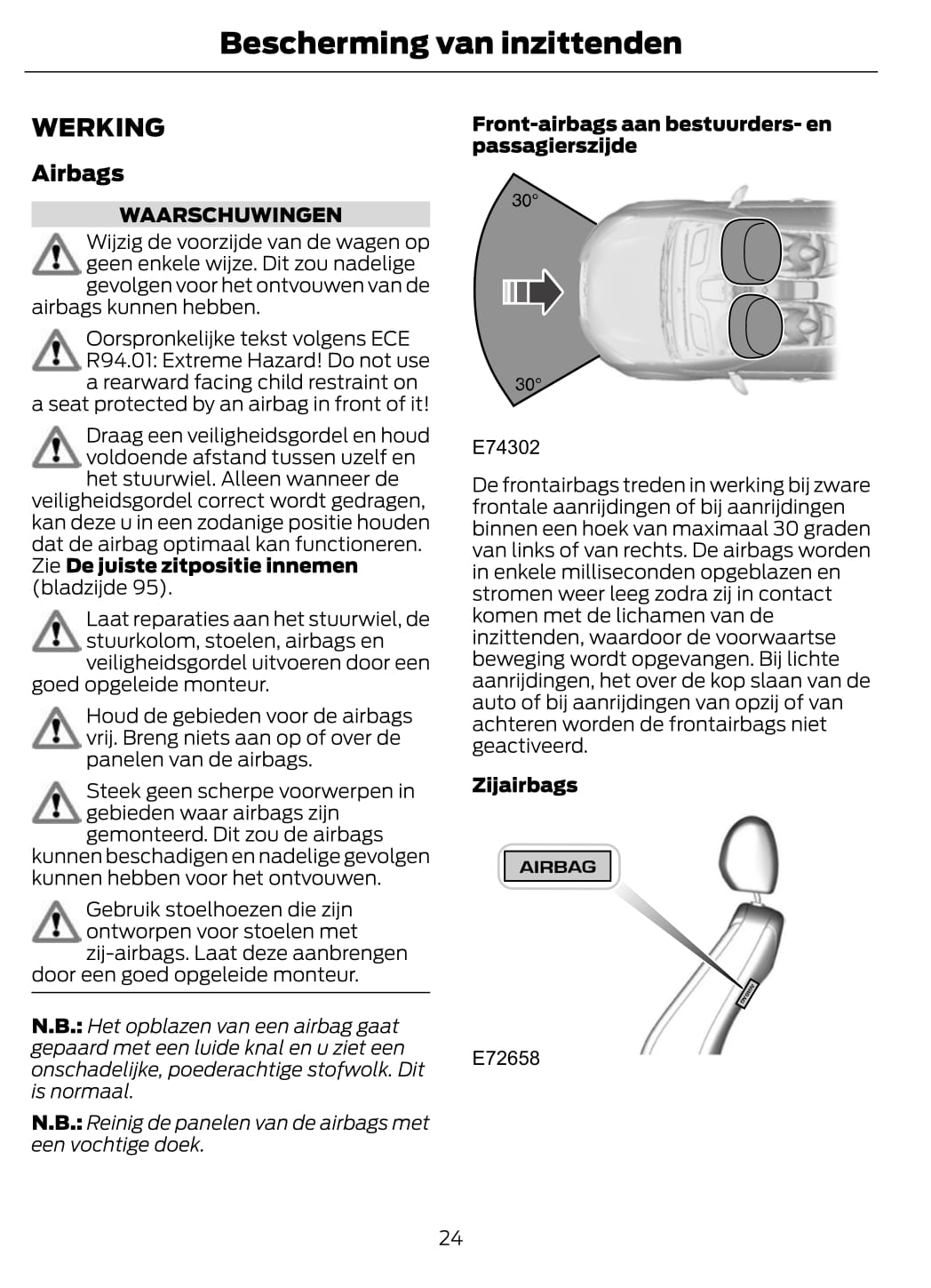 2011-2013 Ford Kuga Owner's Manual | Dutch