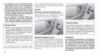 2001-2007 Chrysler Voyager Bedienungsanleitung | Niederländisch