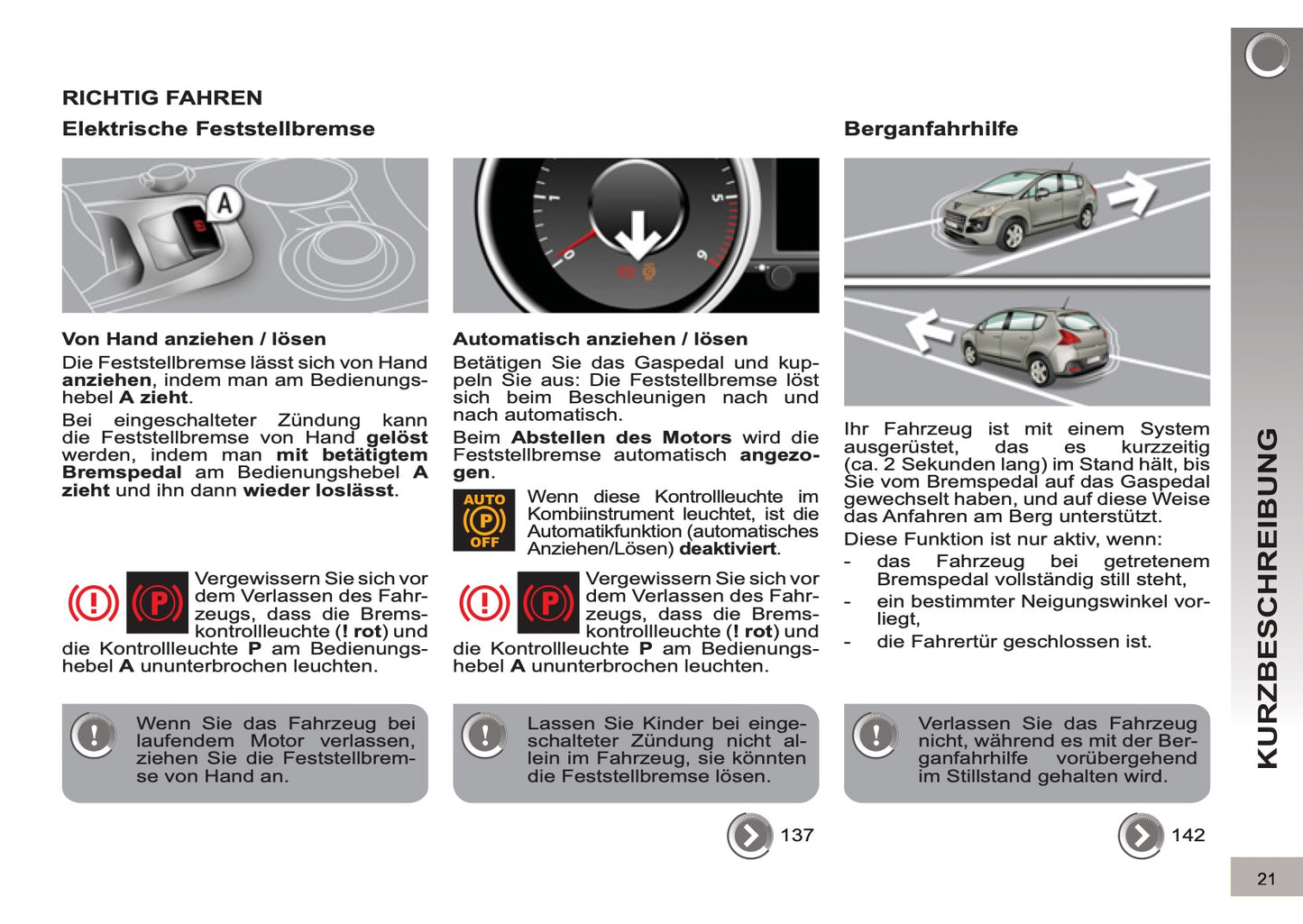 2012-2013 Peugeot 3008 Bedienungsanleitung | Deutsch