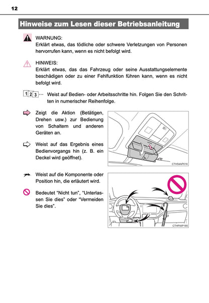 2017-2018 Toyota Auris Hybrid Touring Sports Owner's Manual | German