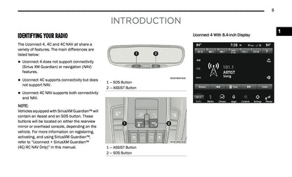 Uconnect 4 / 4C / 4C Nav With 8.4-Inch Display Bedienungsanleitung