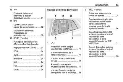 Opel Mokka Manual de infoentretenimiento 2012 - 2016