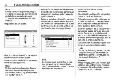 Opel Mokka Manual de infoentretenimiento 2012 - 2016