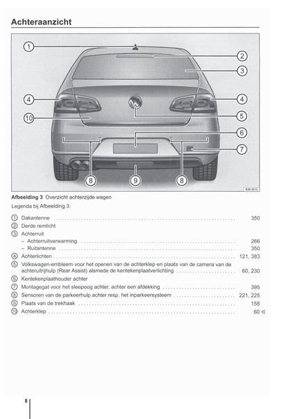 2010-2014 Volkswagen Passat Owner's Manual | Dutch