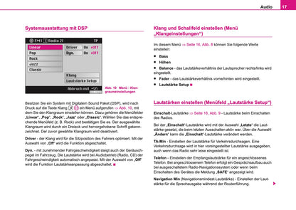 Skoda Radio-Navigations-System DX Bedienungsanleitung 2006