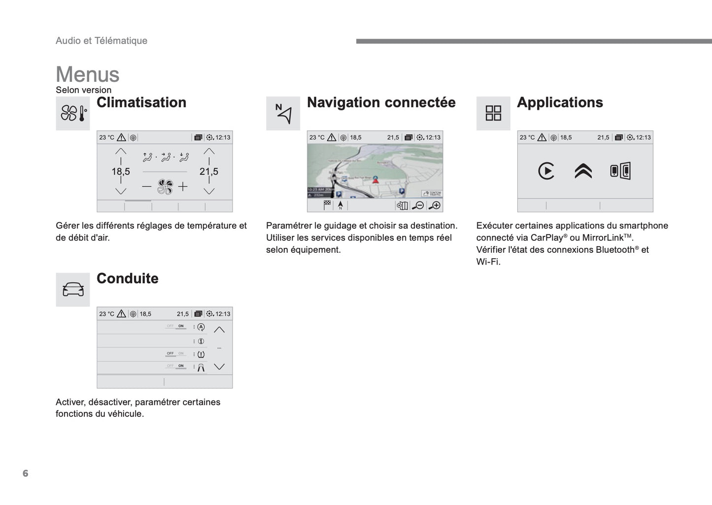 Citroën C3 Guide Audio Et Télématique 2016 - 2017